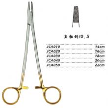 金鐘硬質(zhì)合金鑲片持針鉗直 粗針 JCA050 22cm 直 粗針 0.5