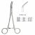金鐘分離結扎鉗22cm JC8880 22cm 45°×18直半齒
