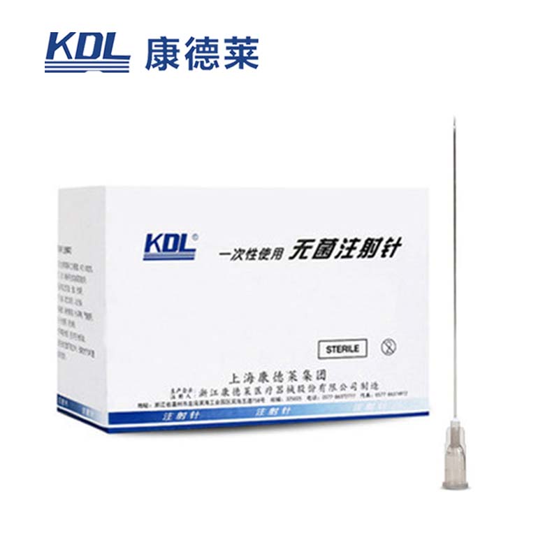 康德萊一次性使用無(wú)菌注射針22G 0.7*80mm100支/盒，10000支/箱，一箱起批